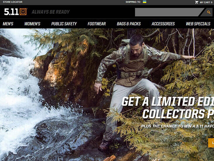Доставка товара с магазина 511 Tactical