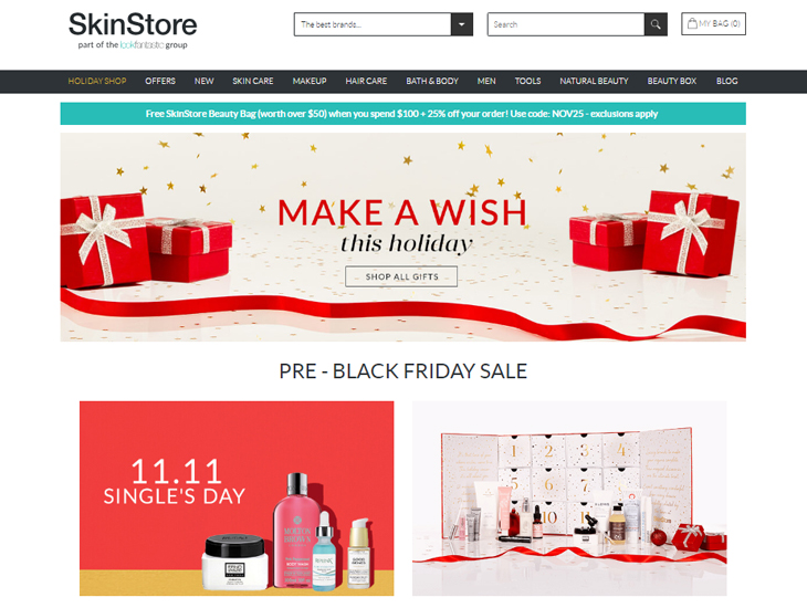 Доставка товара с магазина SkinStore