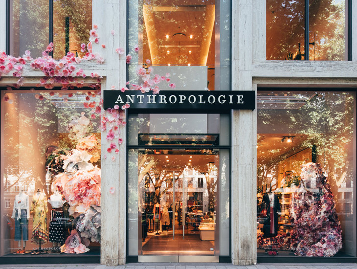 Доставка товара с магазина Anthropologie