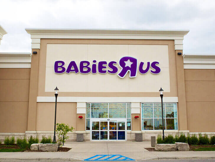 Доставка товара с магазина Babiesrus