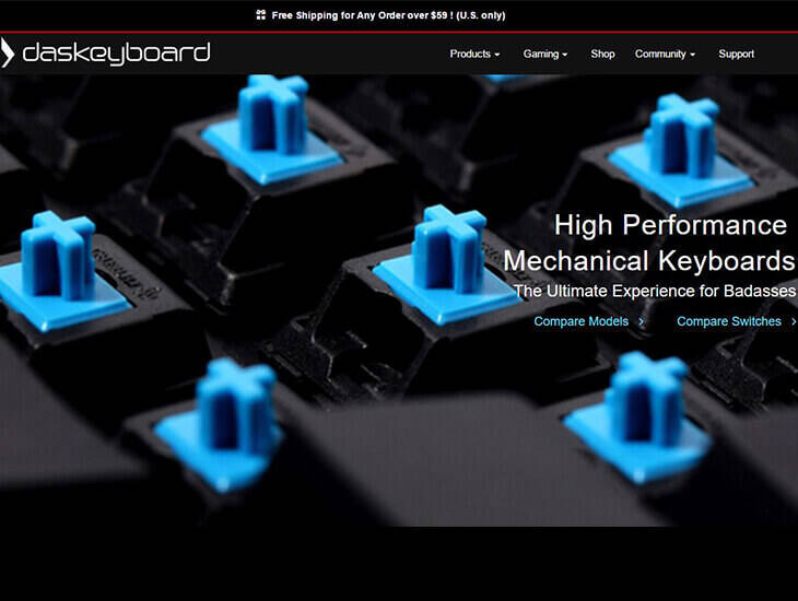 Доставка товара с магазина Das Keyboard