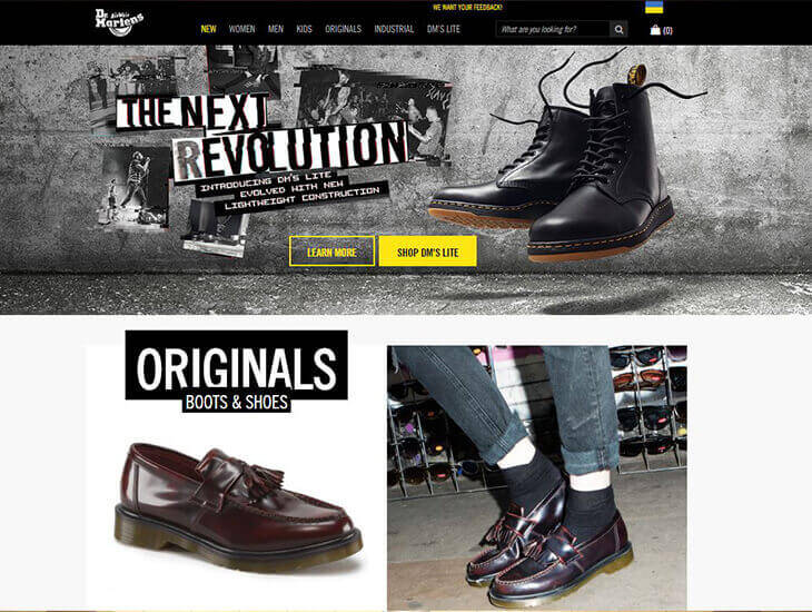Доставка товара с магазина Dr. Martens