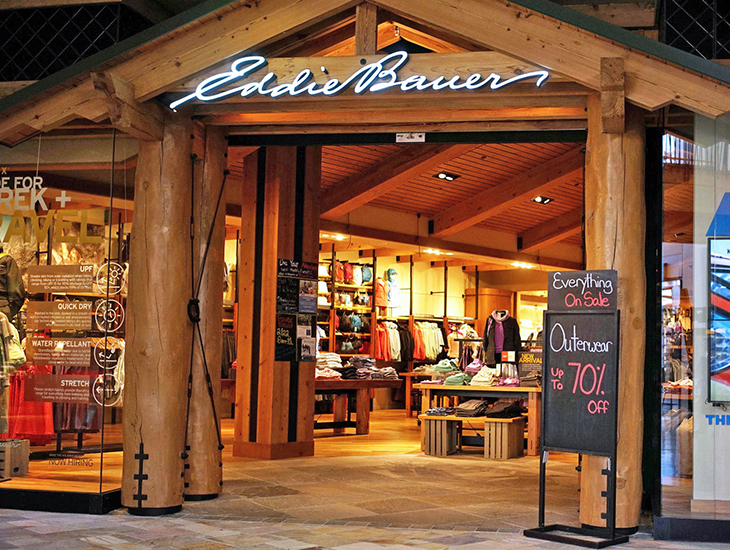 Доставка товара с магазина Eddie Bauer