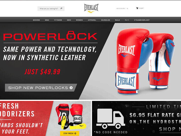 Доставка товара с магазина Everlast