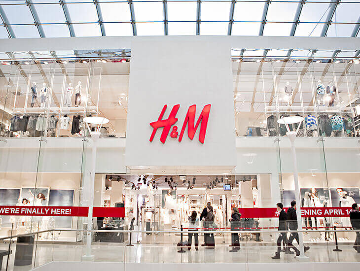 Доставка товара с магазина HM