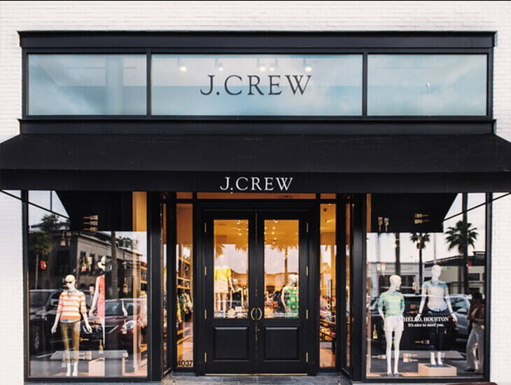 Доставка товара с магазина J.Crew