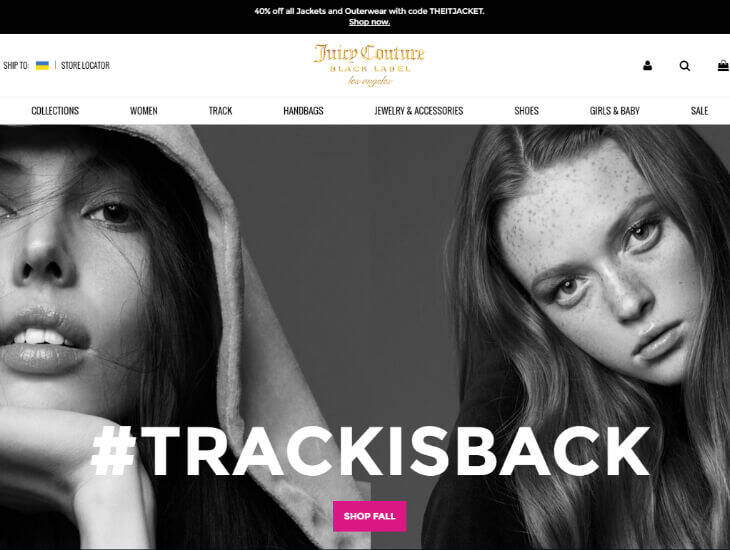 Доставка товара с магазина Juicy Couture