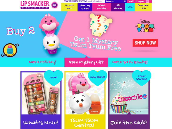 Доставка товара с магазина Lip Smacker