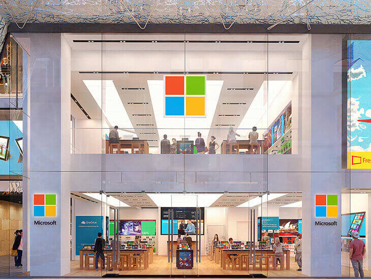 Доставка товара с магазина Microsoft