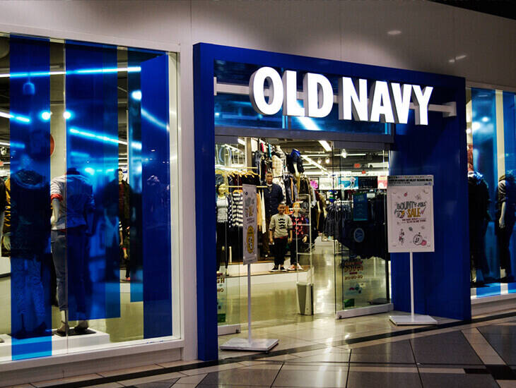 Доставка товара с магазина Old Navy