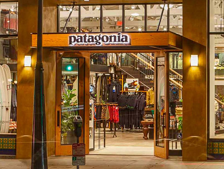 Доставка товара с магазина Patagonia