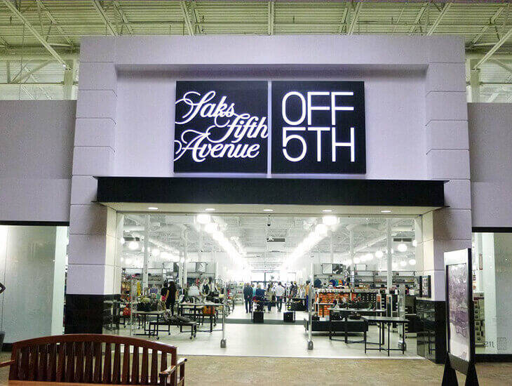 Доставка товара с магазина Saks OFF 5TH
