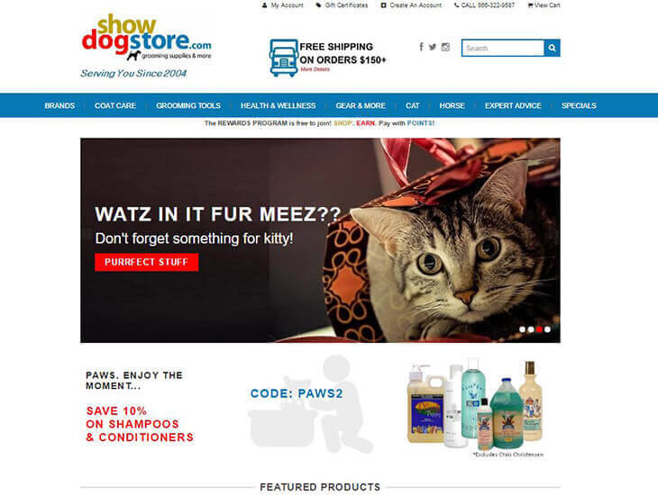 Доставка товара с магазина Show Dog Store