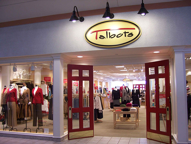 Доставка товара с магазина Talbots