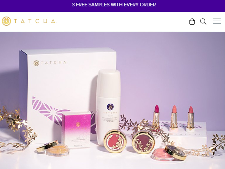 Доставка товара с магазина Tatcha